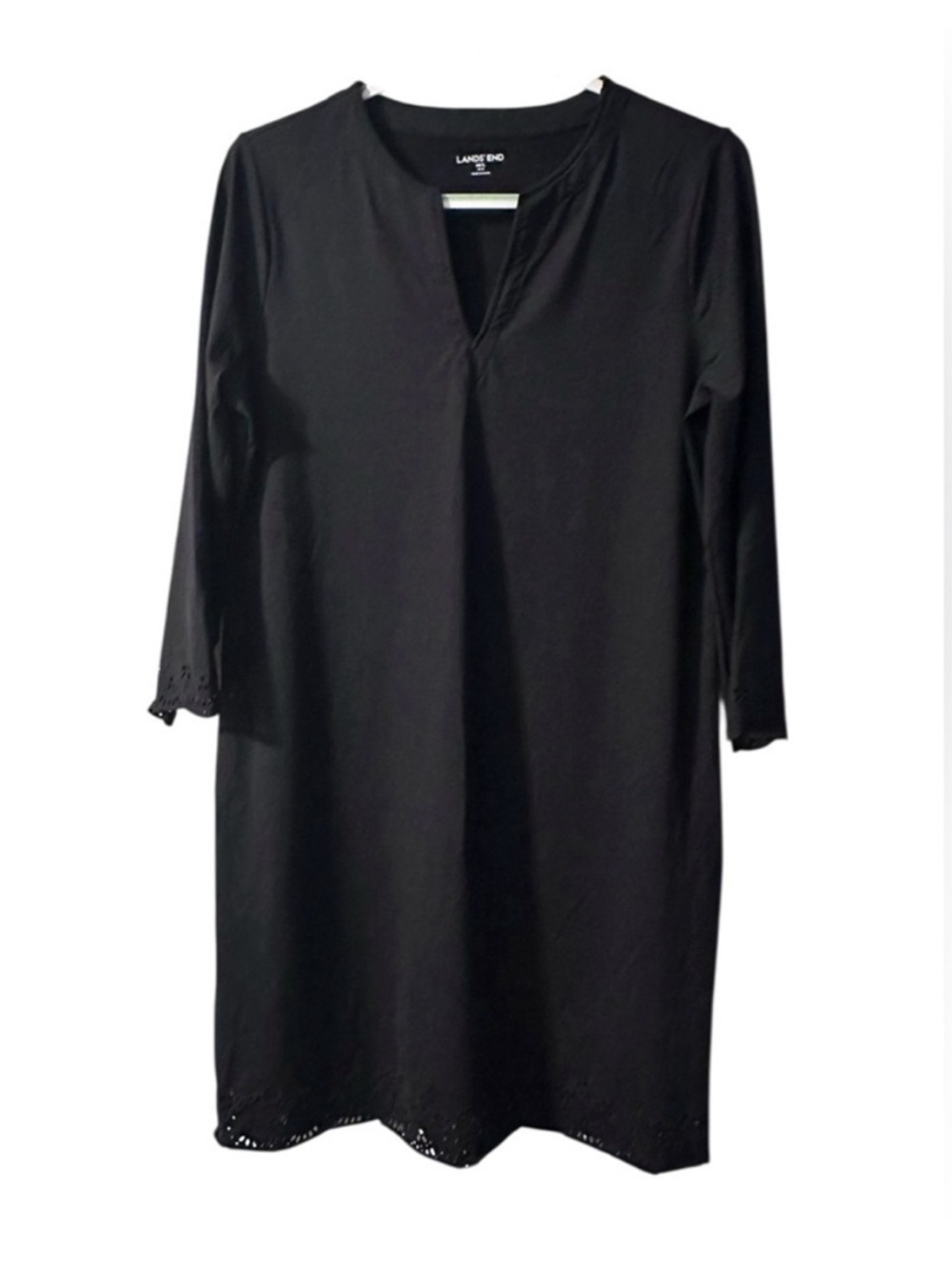 Landโs End Black Stretch Spandex Dress